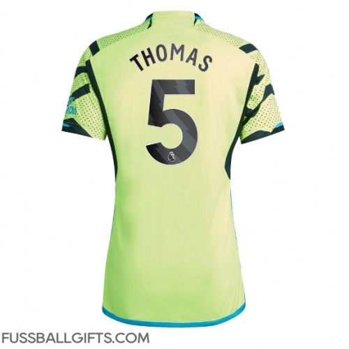 Arsenal Thomas Partey #5 Fußballbekleidung Auswärtstrikot 2023-24 Kurzarm